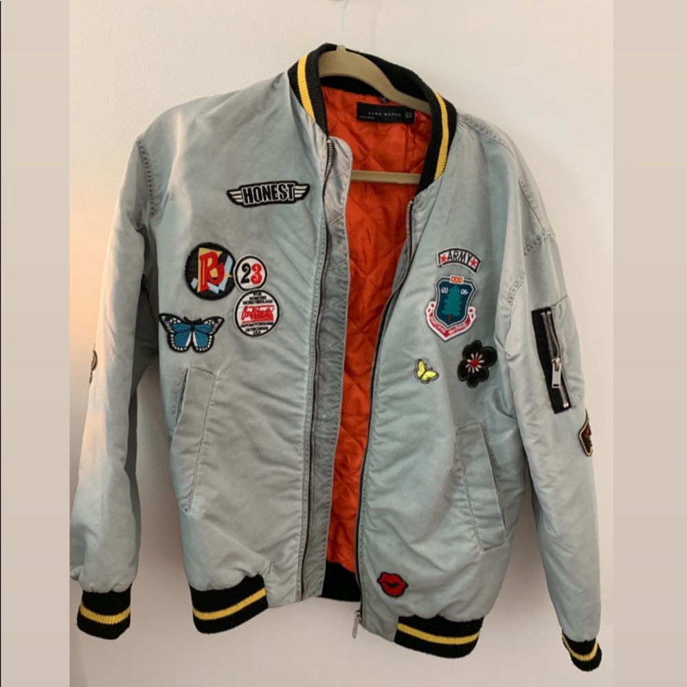 Zara bomber jacket